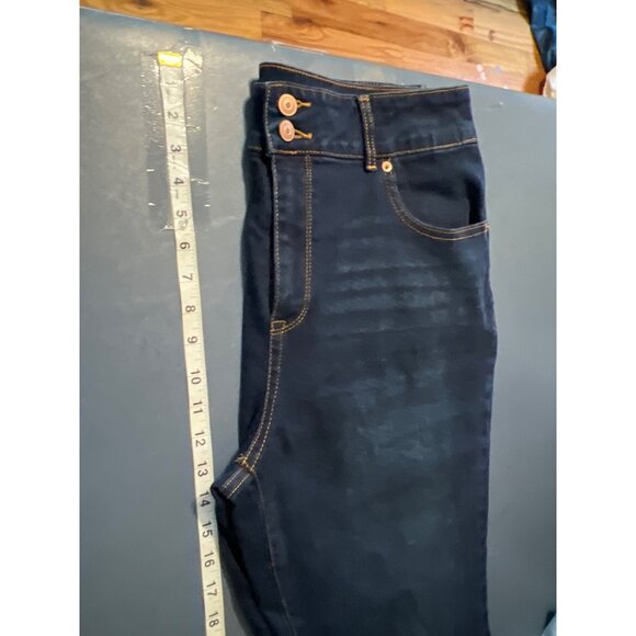 No Boundaries  Flared Denim Jeans Womens Size 17 Stretch Cogirl Western Rodeo ar - Picture 3 of 11